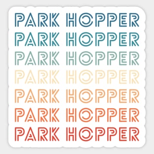 Retro Park Hopper Alt Sticker